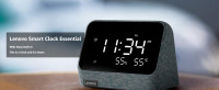Lenovo Smart Clock Essential with Alexa Large LED Display, Music
