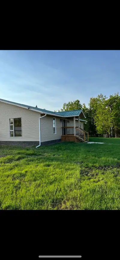 house and 4 acres for rent Busby Alberta