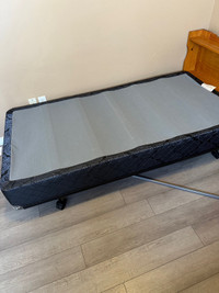 Twin box spring and bed frame