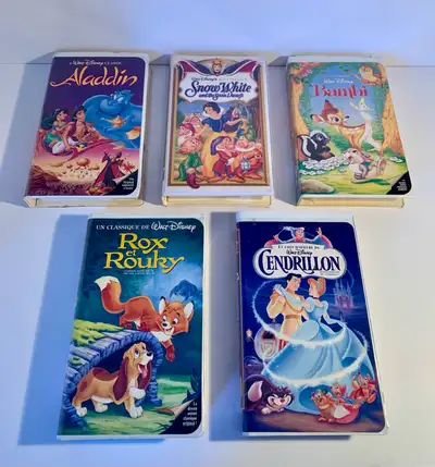 Disney VHS Tapes, View more
