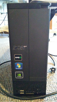 Acer computer brain Windows 7 Aspire X1420 quad core 64 bit