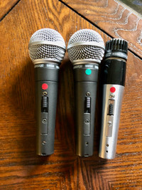 Shure SM58 (2) and PE54D Mic’s (US made) - Excellent
