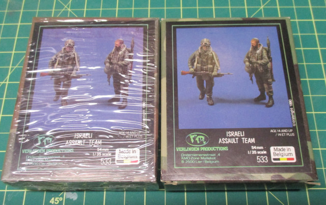 Verlinden 1/35 Israeli IDF Assault Team Soldiers (2 Figures) in Hobbies & Crafts in Charlottetown