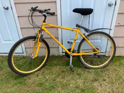Vélo homme jaune, View more