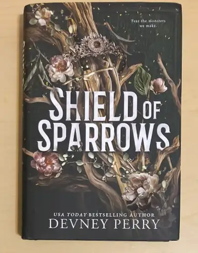 Shield of Sparrows by Devney Perry hardcover novel fantasy, View more