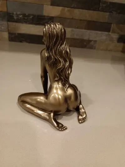 Price firm. New in box. Resin, bronze