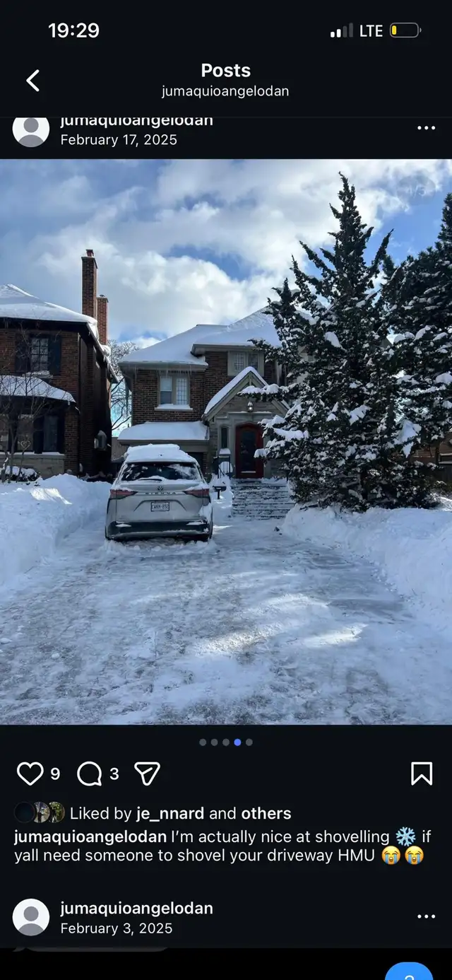 Driveway Snow Removal in General Labour in City of Toronto - Image 2