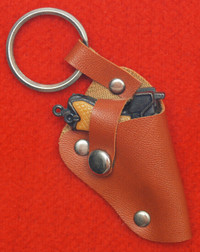 Porte clef pistolet à pétard vintage