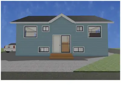 Building Lot near Sudbury Downtown. Ready to build 5 Bedrooms, 5 Bathrooms, 2 Kitchens House 29' x 3...