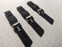 Isofrane style rubber strap 20mm