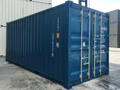 Débloquez une capacité de stockage inégalée avec notre conteneur maritime High Cube de 40 pieds, con...