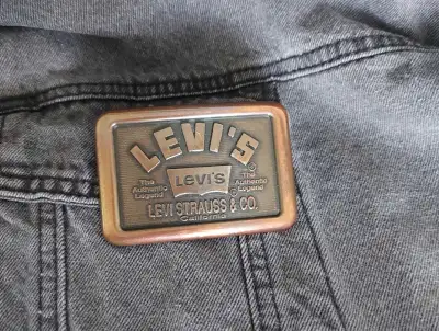 Vintage Levi's buckle., View more