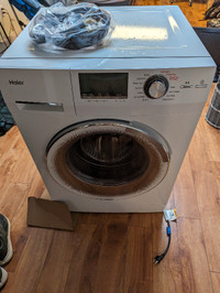 24" 2.0 cu. ft. Haier Ventless Front Load Washer/Dryer Combo