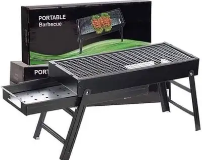 Foldable BBQ Charcoal Grill Portable Durable BBQ Grill, View more
