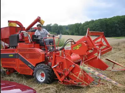 Wanted: Parts for a mini Hege research plot combine. Any tips appreciated. Will buy a complete unit....