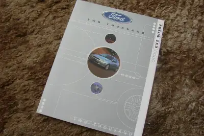 Excellent condition, original brochure for the ZX3 Ford Focus