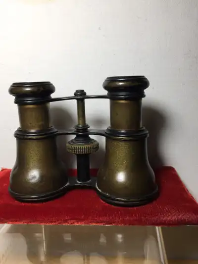 BINOCULARS OPERA GLASSES DOUBLE GERMAN  GLÄSER’ ANTIQUE, View more