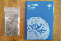 Monnaie - 1 cent du Canada & US