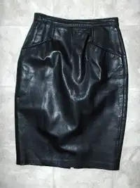ALDO Size 7 Leather Skirt