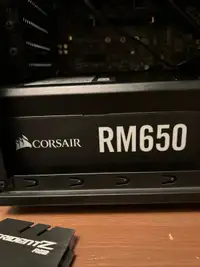 RM650 Corsair psu 80+ gold rating