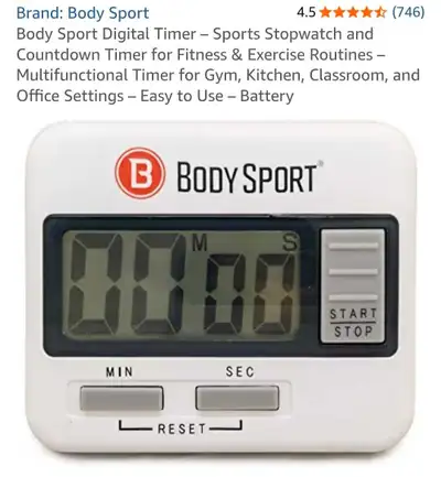 I buy amazon liquidation pallets, check the packages and list accordingly. This Body Sport Digital T...