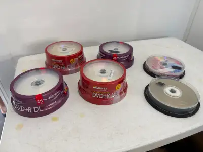 Lot de 125 DVD+R DL, View more
