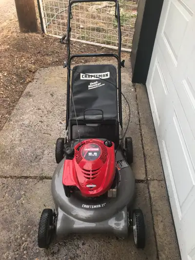 CRAFTSMAN GAS MOWER...BEAST OF A MACHINE..., View more