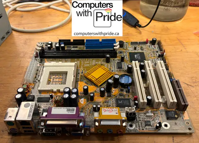 DFI CM33-TL microATX Socket 370 Motherboard in System Components in City of Toronto - Image 2