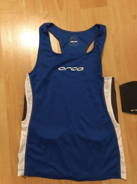 Triathlon racer-back tank Orco  $35, Size 10 unisex
