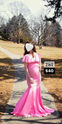 Maternity gowns for photoshoot