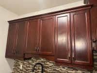Kitchen cabinets  and countertops 