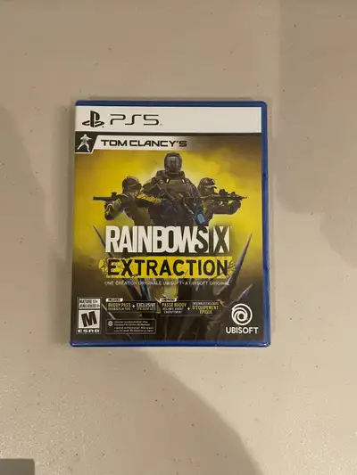 Tom Clancy's Rainbow Six Extraction PS5 Boîte neuve scellée / New sealed box * Oui je l'ai encore. S...