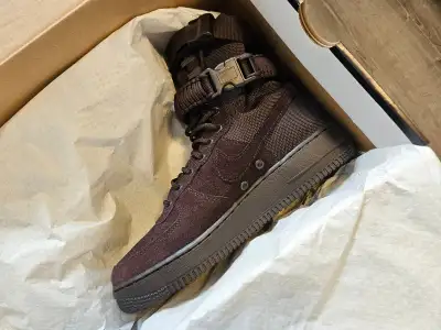 (NEW) Nike Air Force 1 Special Field - Brown Suede Size 8.5, View more