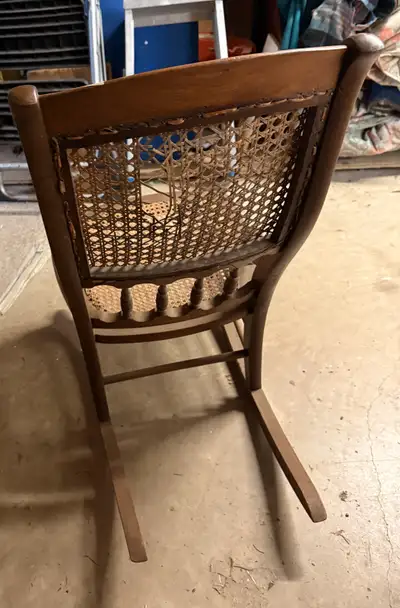 Has been in Family since beginning. Downsizing home. Needs to be recanned Wood in good shape