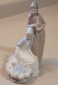 Vintage NAO by Lladro "Holy Family" Nativity Mary Joseph Jesus