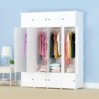 Cabinets Wardrobe Plastic Assembly Wardrobe Storage Cabinet Door