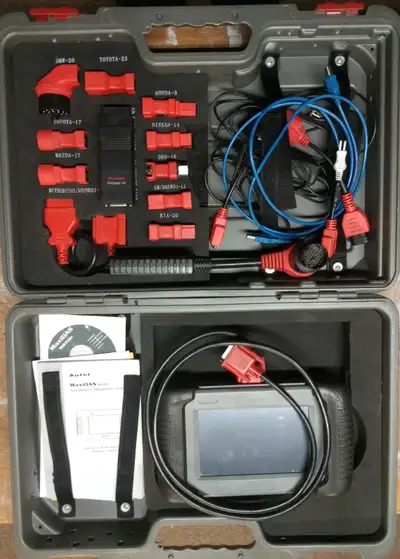 Autel MaxiDAS DS708 Automotive Scanner — 800 x 480 Pixel Display - Touch-screen operation - 7in., 80...