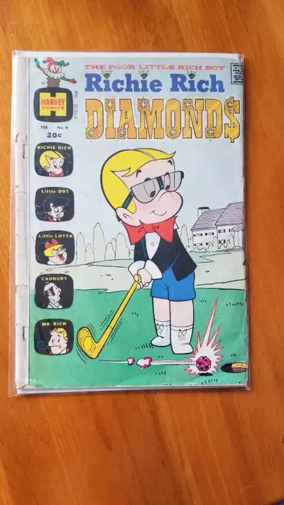 Richie Rich Diamonds -Good -  Harvey Comics - issue 4 - Feb 1973, View more