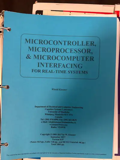 Textbook and Books for ECE4240, View more