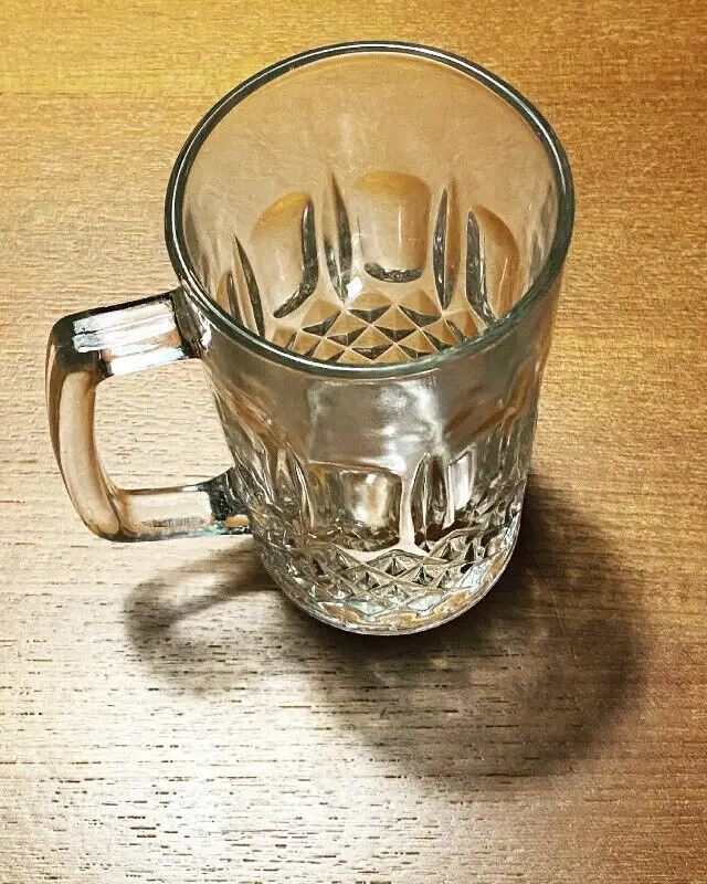Vintage Mid Century Retro Glass Beer Mug62864363097859122