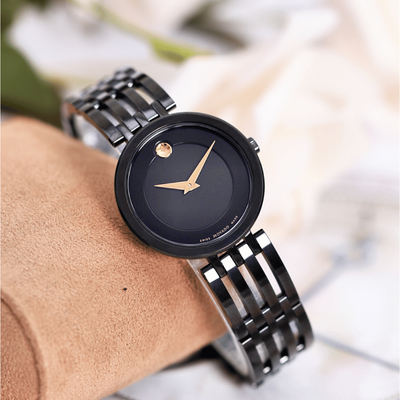 Movado Women's Esperanza Museum Black Watch, View more