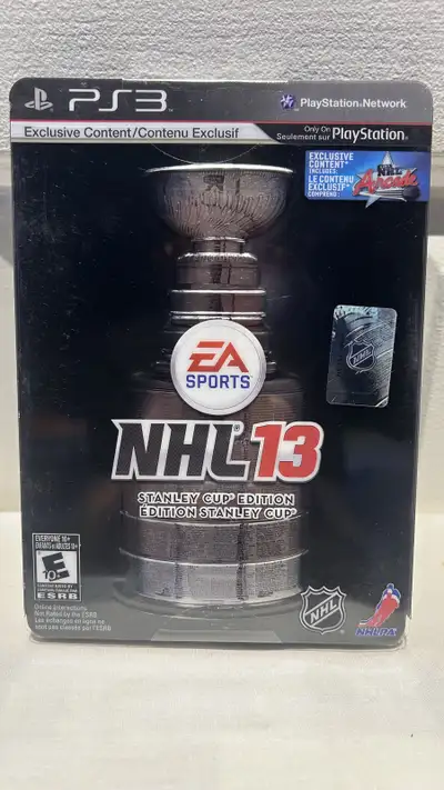 JEUX PS3 NHL 13 STEELBOOK COLLECTION NEUF , View more