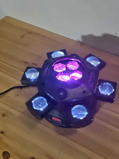 Moving Head DJ Lights, 150W RGBW LED Moving Head Light with Mixe, View more