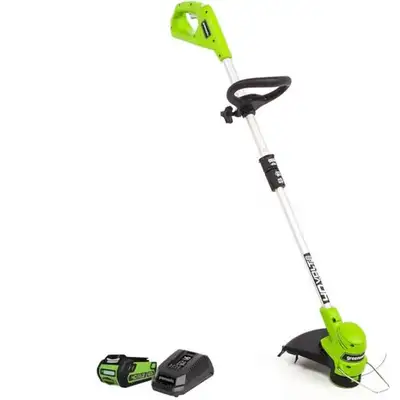 NEW...Greenworks 40V Cordless Trimmer (Brampton), View more