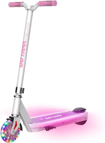 Pink Electric Scooter Special features: Anti-Puncture Tire, Lightweight, Replaceable Battery, Light...