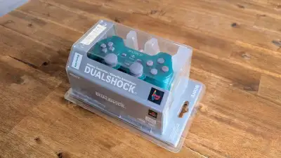 NEW Sealed PS1 DualShock Controller Emerald Green SCPH-110, View more