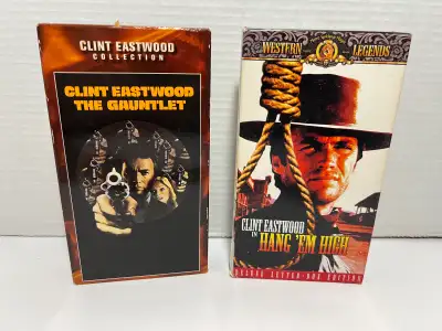 Clint Eastwood VHS Movies The Gauntlet / Hang ‘em High, View more