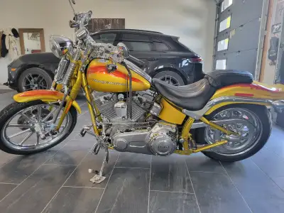 Beautiful Harley Davidson CVO Springer 110 Motor 1800cc All Original Just had mvi done. New Tires Re...