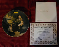 Vtg Knowles "Grandpa's Treasure Chest" Plate