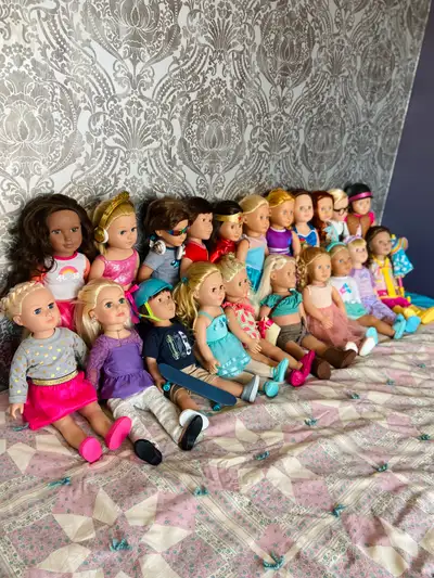 Beautiful Restored Pre-Loved Dolls Looking for New Playmates! Need help keeping your girls busy over...